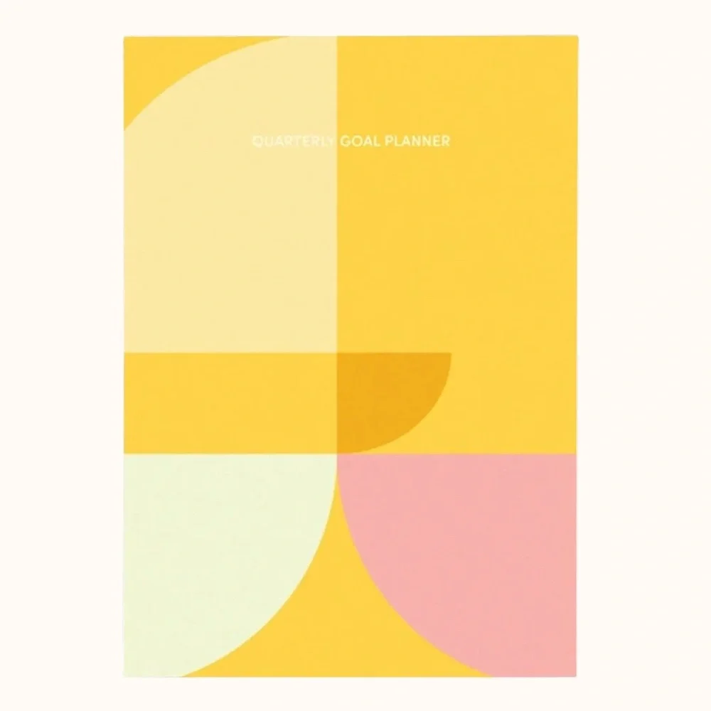 Poketo  Quarterly Planner - Lemon